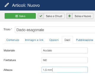 campi aggiuntivi joomla 10