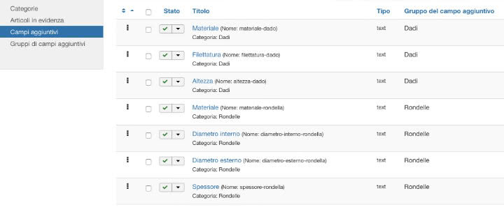 campi aggiuntivi joomla 6