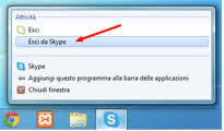 Riavviare Skype
