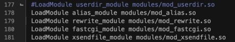 apache rewrite module On
