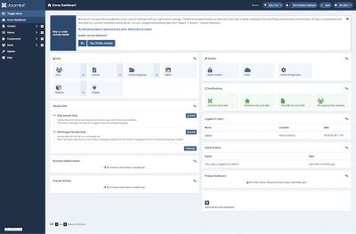 backend di Joomla!® 5